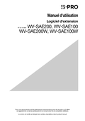 WV-SAE100, SAE200 Operating Instructions (French)
