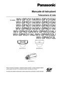 WV-SPN531A etc. Operating Instructions (Italian)