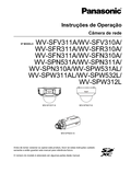 WV-SPN531A etc. Operating Instructions (Portuguese)