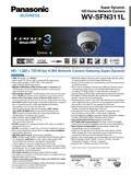 WV-SFN311L Spec Sheet (Global)