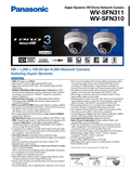 WV-SFN311, SFN310 Spec Sheet (Global)