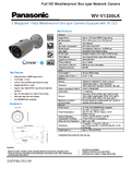 WV-V1330LK Spec Sheet (US)