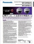 WV-SFR631L, SFR611L Spec Sheet (US)