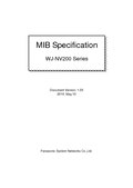 NWDR - WJ-NV200 MIB Specification