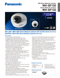 WV-SF135, SF132 Spec Sheet (US)
