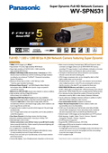 WV-SPN531 Spec Sheet (Global)