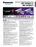 WV-SPW611L, SPW611 Spec Sheet (US)