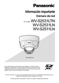 WV-S2531LN, etc. Important Information (Spanish)