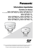 WV-SFV6, SFR6, SFN6,Series Important Information (French)