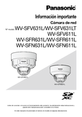 WV-SFV6, SFR6, SFN6, Series Important Information (Spanish)