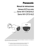 WV-CW3xx, CF3xx Operating Instructions (Spanish)