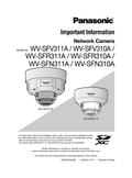 WV-SFV311A etc. Important Information (English)