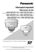 WV-SFV311A etc. Important Information (Italian)