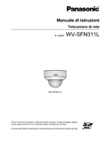 WV-SFN311L Operating Instructions (Italian)
