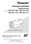 WV-S1132, S1131 etc. Important Information (Portuguese)