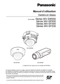 WV-SW550, SP500, SF540, SF530 Series Operating Instructions (French)