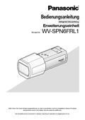 WV-SPN6FRL1 Operating Instructions (German)