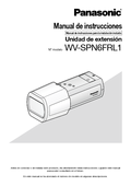 WV-SPN6FRL1 Operating Instructions (Spanish)