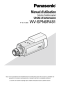 WV-SPN6R481 Operating Instructions (French)