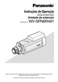 WV-SPN6R481 Operating Instructions (Portuguese)