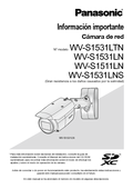WV-S1531LN, etc. Important Information (Spanish)