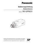 WV-SPN531 Operating Instructions (German)