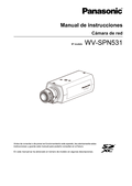 WV-SPN531 Operating Instructions (Spanish)