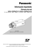 WV-SPN311, SPN310 Important Information (Spanish)