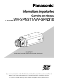 WV-SPN311, SPN310 Important Information (French)