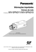 WV-SPN311, SPN310 Important Information (Portuguese)