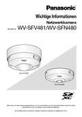 WV-SFV481, SFN480 Important Information (German)