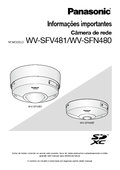 WV-SFV481, SFN480 Important Information (Portuguese)