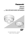 WV-SFV481, SFN480 Important Information (Chinese)