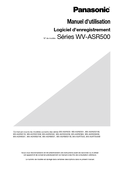 WV-ASR500 Operating Instructions (French)