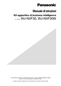 WJ-NVF30, NVF30W Operating Instructions (Italian)