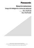 WJ-NVF20, NVF20E Operating Instructions (Spanish)