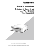 WJ-ND400 Operating Instructions (Spanish)