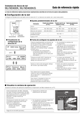 WJ-ND400 Quick Reference Guide (Spanish)