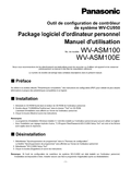 WV-ASM100, ASM100M Operating Instructions (French)