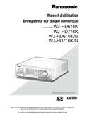 WJ-HD616, HD716 Operating Instructions (French)