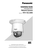 WV-SC386 Installation Guide (English)