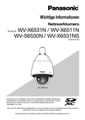 WV-X6531N, X6511N etc. Important Information (German)