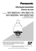 WV-X6531N, X6511N etc. Important Information (Portuguese)
