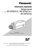 WV-SPN531A, etc Important Information (Spanish)