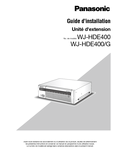 WJ-HDE400 Installation Guide (French)