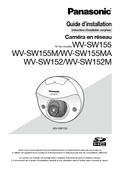 WV-SW155, SW152 Installation Guide (French)