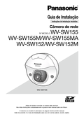 WV-SW155, SW152 Installation Guide (Portuguese)