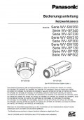 WV-SP305, SW316 etc. Operating Instructions (German)