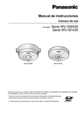 WV-SW450, SF430 Series Operating Instructions (Spanish)