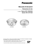 WV-SW450, SF430 Series Operating Instructions (Italian)